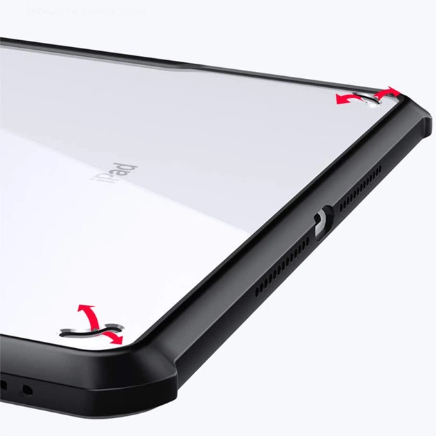 TPU+PC чохол Xundd c посиленими кутами для Apple iPad 10.2' (2019) (2020) (2021) Чорний (ITS-00000037032_2) - изображение 3
