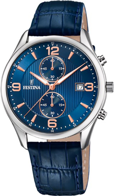 Zegarki męskie Festina Timeless Chronograph 6855/6 - obraz 1