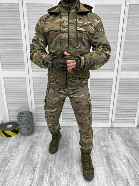 Армійський костюм defender Мультикам S - зображення 1