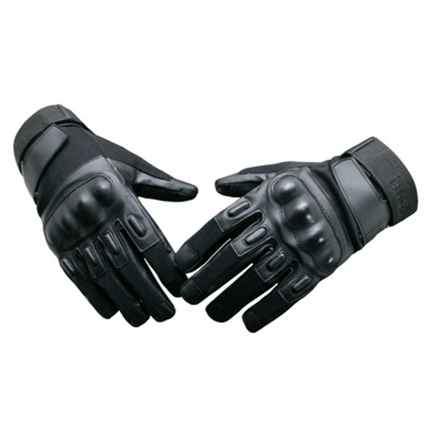 Перчатки тактические BlackEagle полнопалые черные M - изображение 2
