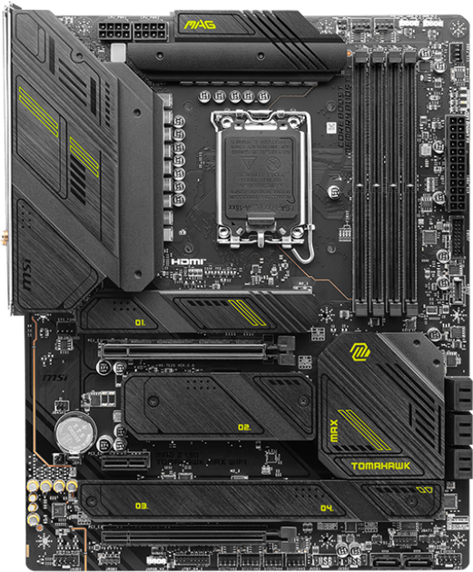 Материнская плата MSI MAG Z790 TOMAHAWK MAX WIFI (s1700, Intel Z790 ...