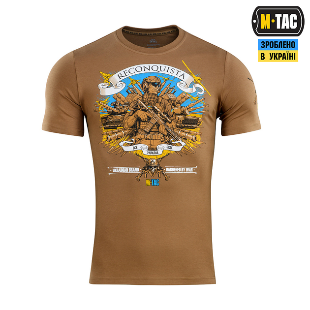 M-Tac футболка Reconquista Coyote Brown XL - зображення 2