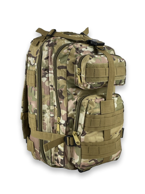 Рюкзак тактический рейдовый размер 42х21х18см 20л мультикам - изображение 1