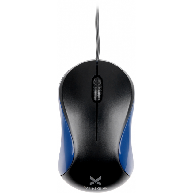 Мышка Vinga MS-882 black-blue - изображение 1