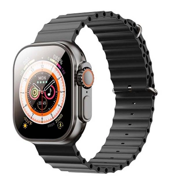 Смарт-годинник XO M9 Ultra AMOLED smart sports watch 2.01” BT Call, Track, HeartRate, IP68 для iOs / Android Чорний - изображение 3