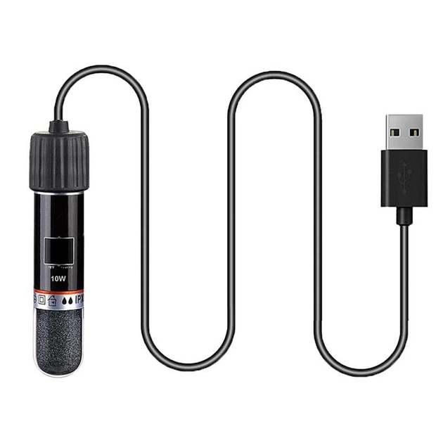 Мини обогреватель для аквариумов до 10 литров - Quanlong 10W USB, QL-222 - Фото 1 Мини обогреватель для аквариумов до 10 литров - Quanlong 10W USB, QL-222 - изображение 1