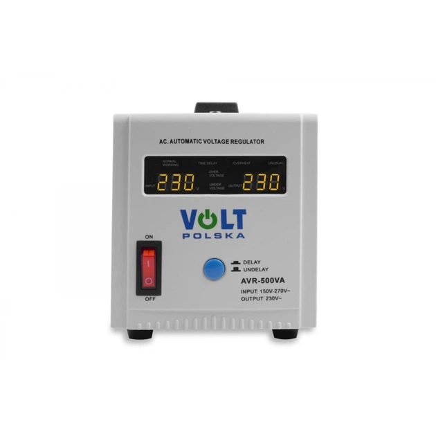 Стабилизатор напряжения AVR Volt Polska 500VA 8-11% - Фото 3 Стабилизатор напряжения AVR Volt Polska 500VA 8-11% - изображение 3