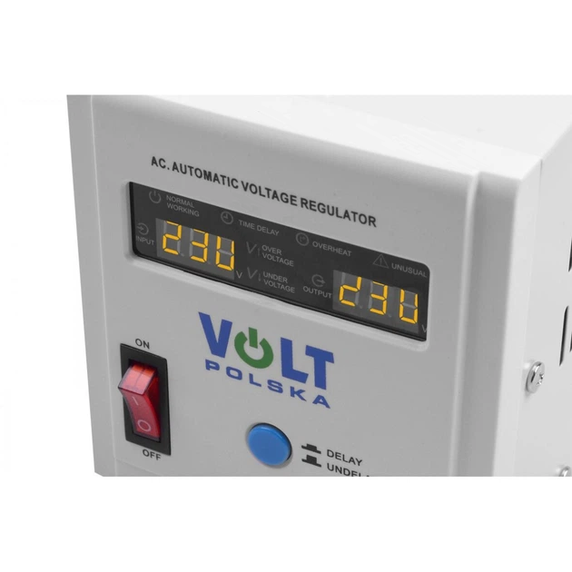 Стабилизатор напряжения AVR Volt Polska 500VA 8-11% - Фото 5 Стабилизатор напряжения AVR Volt Polska 500VA 8-11% - изображение 5