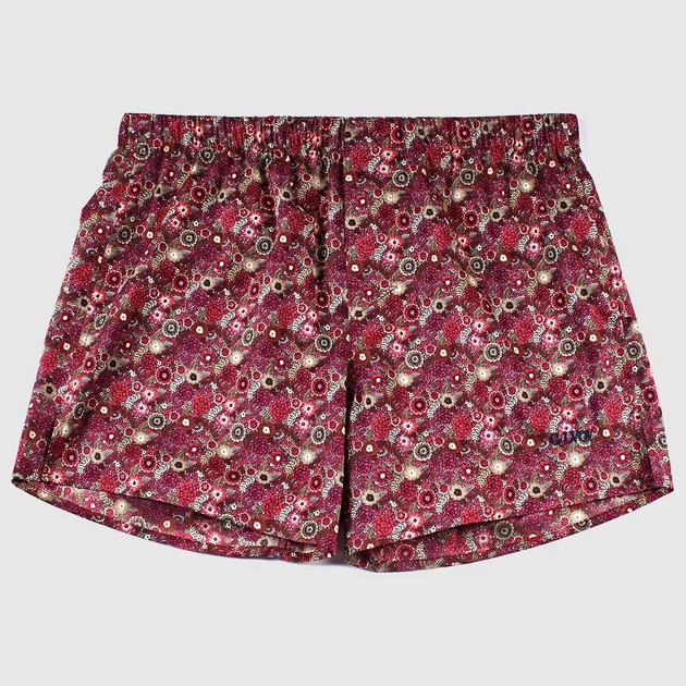 Чоловічі боксери сатинові Monti – Sunset Flower Satin L (52) - червоний - зображення 5
