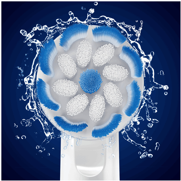 Насадки для зубної щітки Oral-B Sensitive Clean and Care 8 шт (4210201325666) - зображення 4