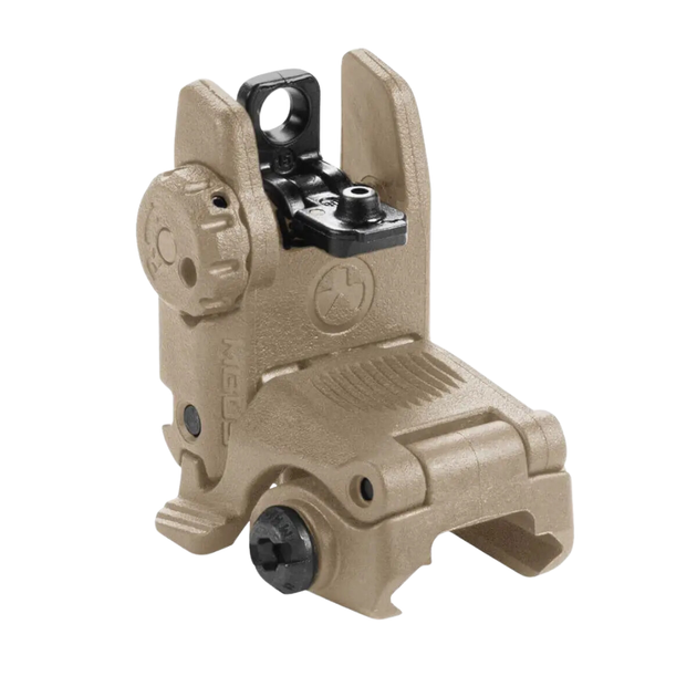 Целик складной Magpul MBUS Sight. Цвет: Flat Dark Earth - изображение 1