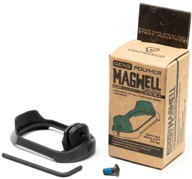 Увеличитель шахты магазина Magwell для Glock G5 19/23 - изображение 2