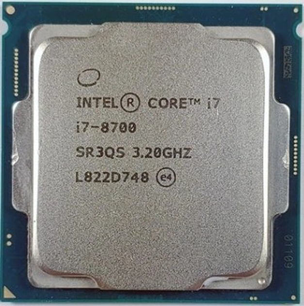 Процесор Intel Core i7-8700 3.20-4.60GHz LGA1151v2 SR3QS 65W UHD ...