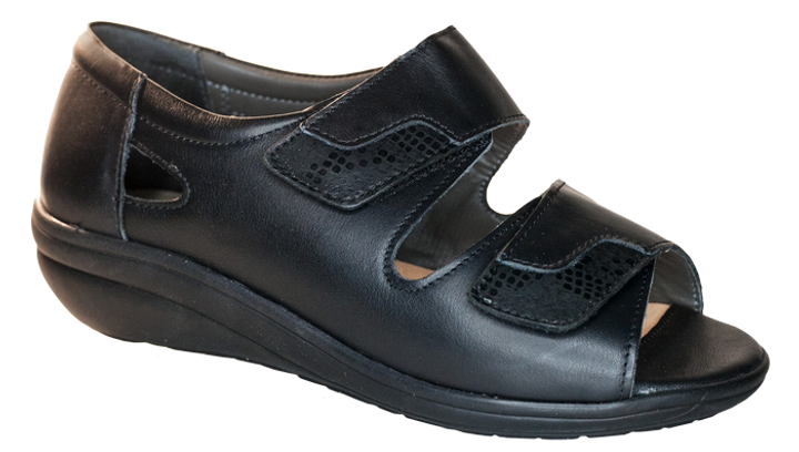 Ортопедические сандалии 4Rest Orto черные 22-003 - размер 36 - изображение 1