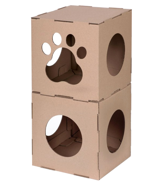 Domek modulowy Carton+ Pets Twins 36x 36 cm (5905741102042) - obraz 1