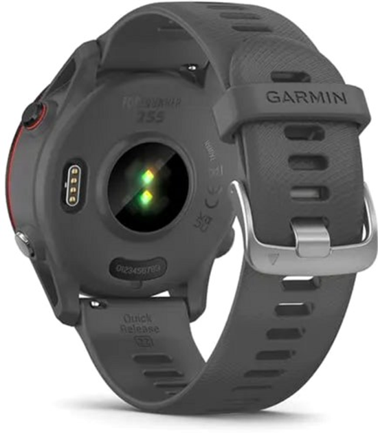 Смарт-годинник Garmin Forerunner 255 Basic 46 mm Slate Grey (010-02641-10) - зображення 8