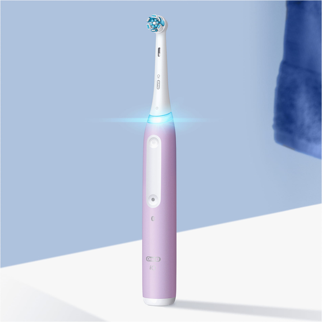 Електрична зубна щітка Oral-B iO4s Lavender (4210201414889) - зображення 4
