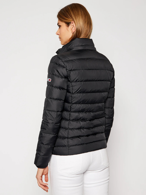 Куртка зимова жіноча Tommy Jeans DW0DW08588-BDS L Чорна (8720111064877) - зображення 4