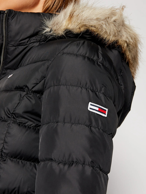 Куртка зимова жіноча Tommy Jeans DW0DW08588-BDS S Чорна (8720111064518) - зображення 7