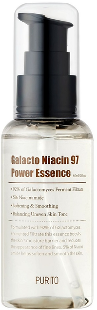 Esencja do twarzy Purito Galacto Niacin 97 Power Essence odżywcza wspomagająca regenerację skóry 60 ml (8809563102013) - obraz 1