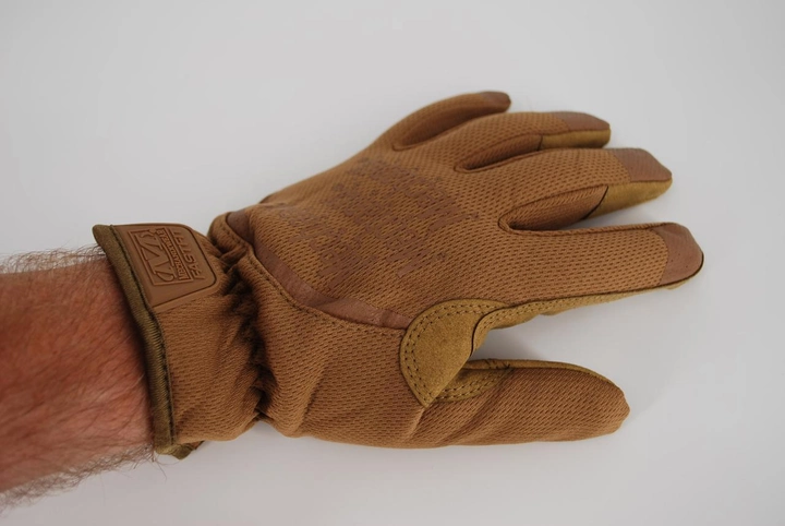 Тактичні рукавички з пальцями Mechanix wear 9025_M_Beige - зображення 2