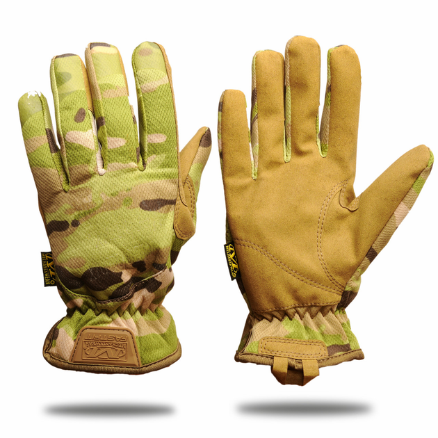 Тактичні рукавички з пальцями Mechanix wear 9025_M_Multicam - зображення 1