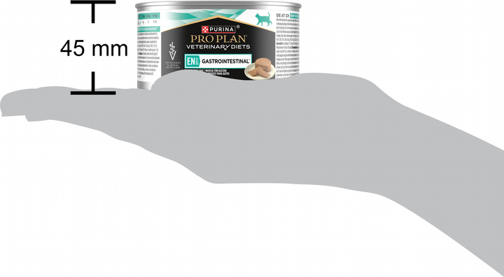 Вологий дієтичний корм Purina Pro Plan EN Gastrointestinal для кошенят та дорослих котів, для зменшення розладів кишкової абсорбації та годівлі у період відновлення, одужання мус 195 г (8445290093004_8445291543201) - зображення 4