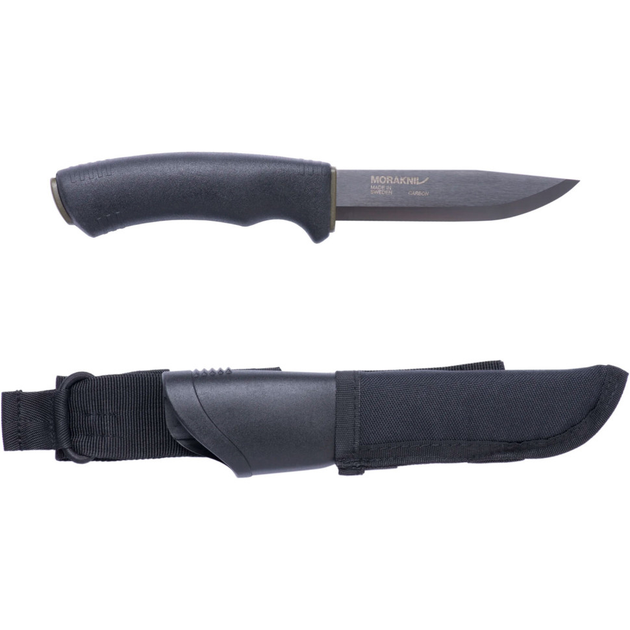 Тактический нож из углеродистой стали Bushcraft Expert BlackBlade™ (C) (Morakniv12294) - изображение 1