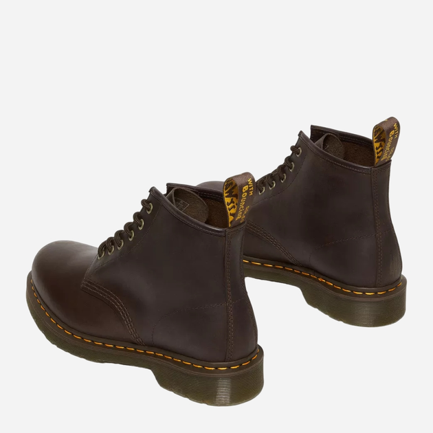 Glany damskie skórzane Dr. Martens 27761201 37 (4UK) 23 cm Ciemnobrązowe (190665488401) - obraz 4
