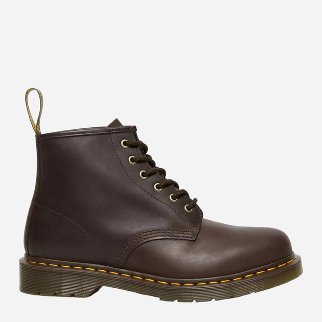 Glany damskie skórzane niskie Dr. Martens 27761201 40 (6.5UK) 25 cm Ciemnobrązowe (190665488432) - obraz 1