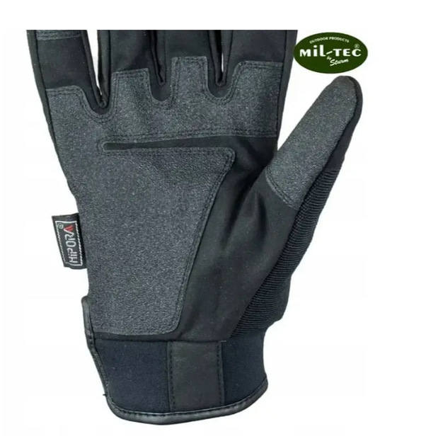 Рукавиці тактичні Mil-Tec Армійські зимові M Чорні ARMY GLOVES WINTER SCHWARZ (12520802-903-M) - изображение 2