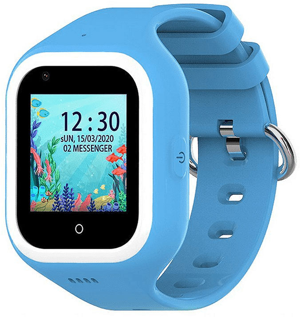 Smartwatch SaveFamily Iconic Plus 4G Niebieski SF-RIA4G (8425402547175) - obraz 1