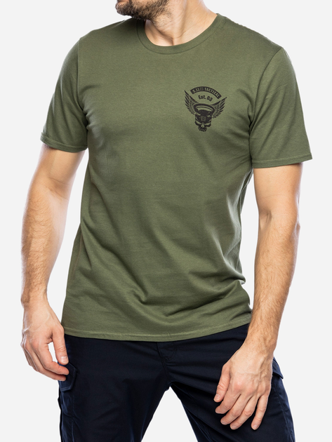 Футболка тактическая 5.11 Tactical Kettle Skull 76289-255 2XL Military Green (2000980629725) - изображение 1