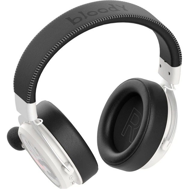 Ігрова гарнітура Bloody MR590 (Sport White), колір чорно-білий (MR590 (Sport White)) - Фото 2 Ігрова гарнітура Bloody MR590 (Sport White), колір чорно-білий (MR590 (Sport White)) - изображение 2