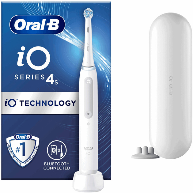 Szczoteczka elektryczna Oral-B iO4s Quite White (4210201414865) - obraz 1