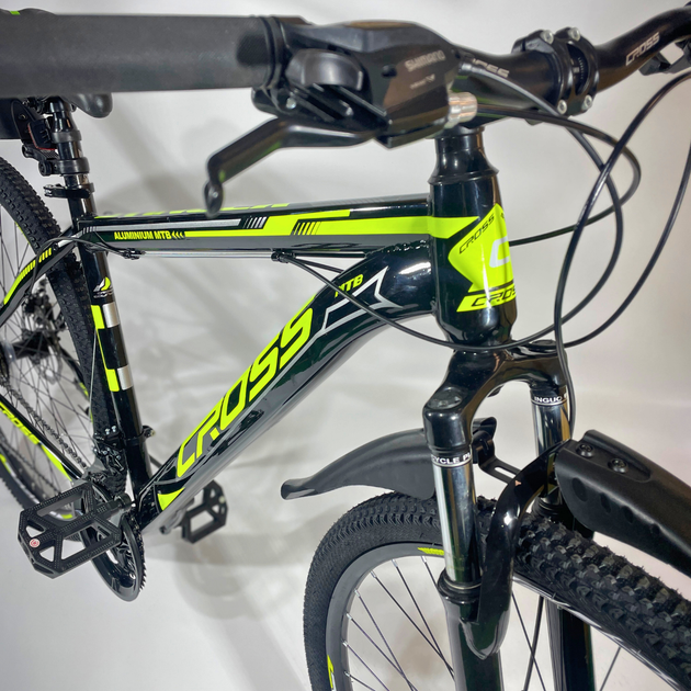 Горный велосипед Cross Stinger 29" Черно-Желтый 19" рама / рост от 180 - 195 см - изображение 2