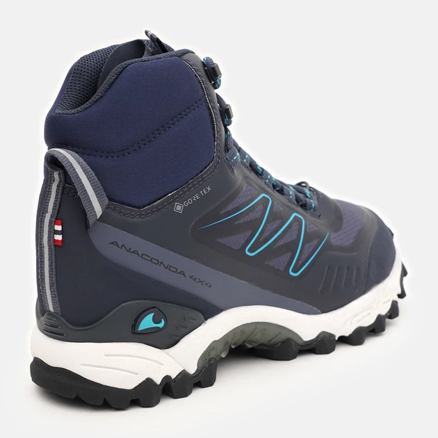 Женские ботинки высокие для треккинга с Gore-Tex Viking Anaconda 4x4 Mid GTX 3-51220-5 37 (4UK) 24.3 см Темно-синие (7054977661811) - Фото 4 Женские ботинки высокие для треккинга с Gore-Tex Viking Anaconda 4x4 Mid GTX 3-51220-5 37 (4UK) 24.3 см Темно-синие (7054977661811) - изображение 4