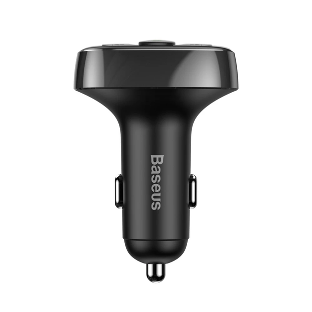 АЗП з FM-модулятором Baseus T Shaped S-09A Car Bluetooth MP3 Player (Standard Edition) Black (CCMT000001) - Фото 3 АЗП з FM-модулятором Baseus T Shaped S-09A Car Bluetooth MP3 Player (Standard Edition) Black (CCMT000001) - зображення 3