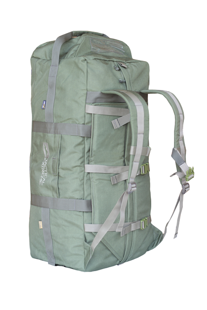 Сумка рюкзак тактическая дорожная Travel Extreme 80 Cordura green - изображение 1