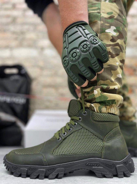 Військові черевики haki summer 41 - зображення 1