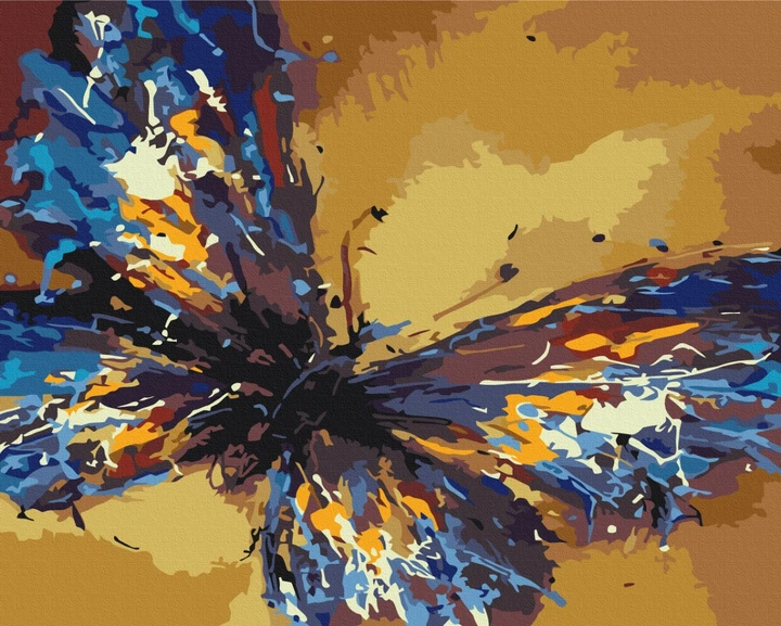Картина по номерам Бабочка в деталях 40x50 см Brushme (2000002774563) - Фото 1 Картина по номерам Бабочка в деталях 40x50 см Brushme (2000002774563) - изображение 1