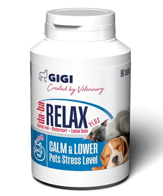Таблетки для успокоения нервной системы собак и кошек GIGI da-ba RELAX ...