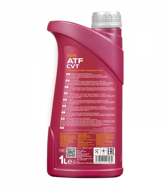 Трансмісійне масло Mannol 8216 O.E.M. for CVT 1л - зображення 2