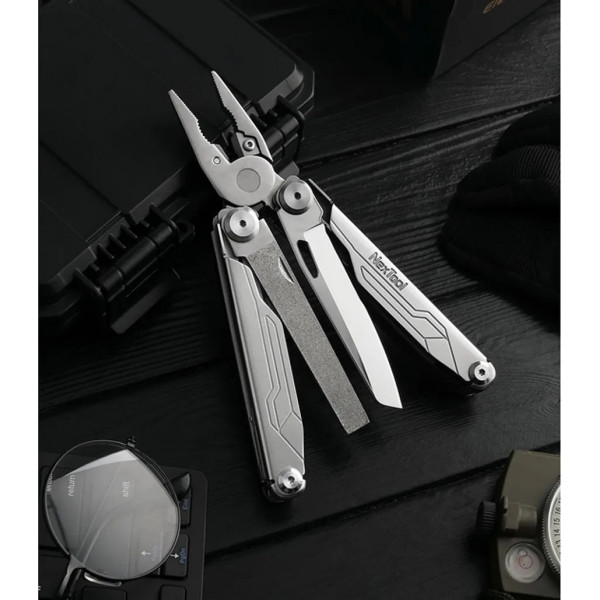 Мультитул Xiaomi Nextool Flagship Captain (3266921 / NE20214) сріблястий - зображення 3