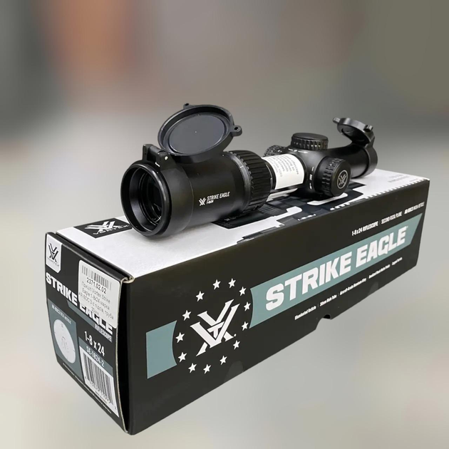 Оптический прицел c подсветкой Vortex Strike Eagle 1-8x24 сетка AR-BDC3 труба 30мм - изображение 1