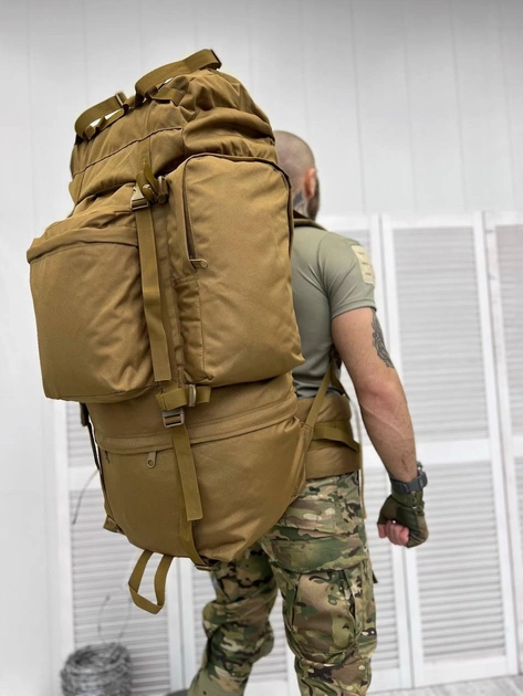 Тактичний великий армійський рюкзак 100л bears - изображение 1
