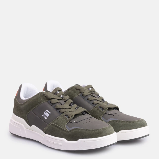 Sneakersy męskie G-Star Raw Attacc pop 2212-040504-9640 45 Oliwkowe (8720206573970) - obraz 2