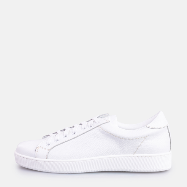 Sneakersy męskie skórzane do kostki Cerruti 1881 CSSU01080M 41 Białe (8052579065760) - obraz 3
