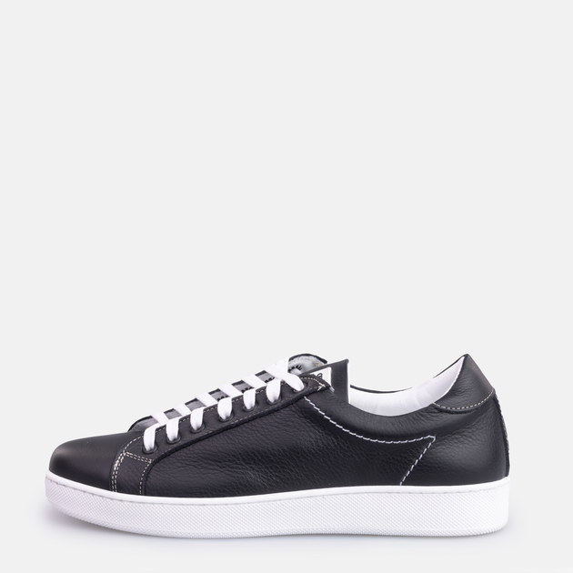 Sneakersy męskie skórzane do kostki Cerruti 1881 CSSU01080M 42 Czarne (8052579065838) - obraz 3