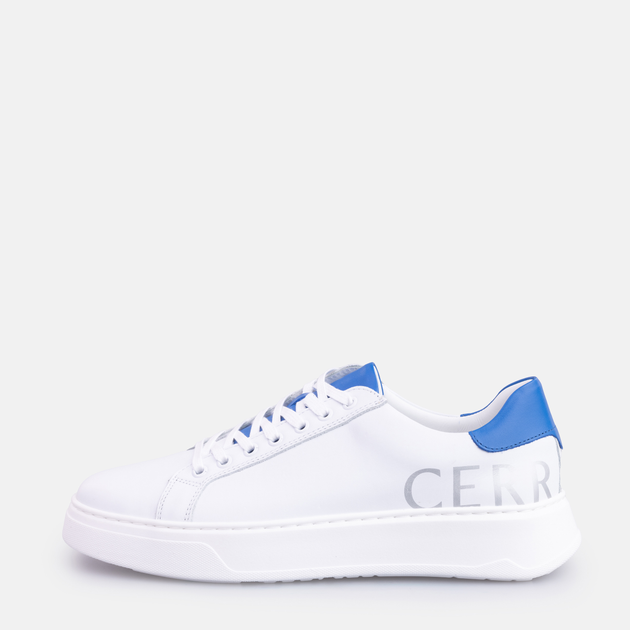 Sneakersy męskie skórzane na platformie Cerruti 1881 CSSU01092M 41 Blue (8052579068105) - obraz 3
